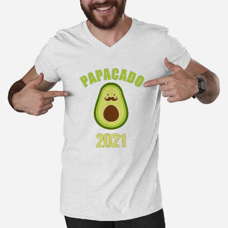 Papacado 2021, dad birthday gifts Men V-Neck Tshirt