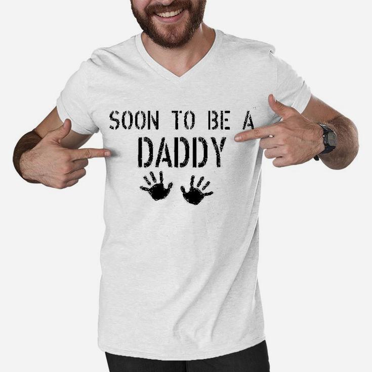 Soon To Be A Daddy, best christmas gifts for dad Men V-Neck Tshirt