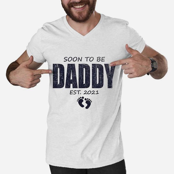 Soon To Be Daddy Again, dad birthday gifts Men V-Neck Tshirt