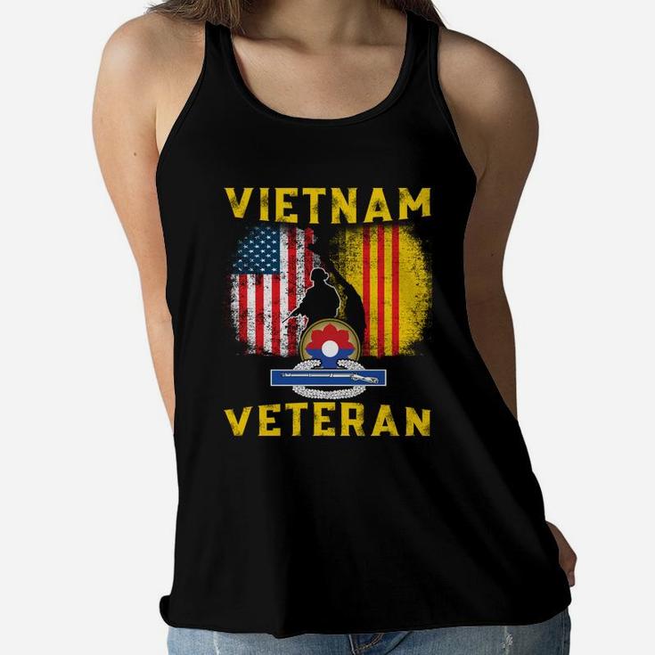 All Women Are Created Equal But Only The Tinest Become Vietnam Veteran&8217s Wife Ladies Flowy Tank