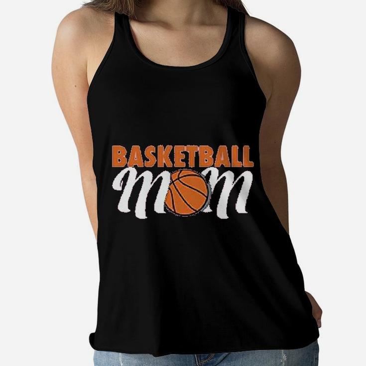 Basketball Mom New Basketball Lovers Mom Ladies Flowy Tank