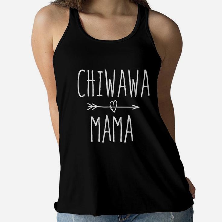 Chiwawa Mama birthday Ladies Flowy Tank