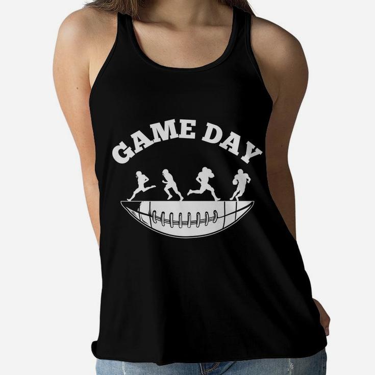 Football Game Day Football Players Sport Women Flowy Tank