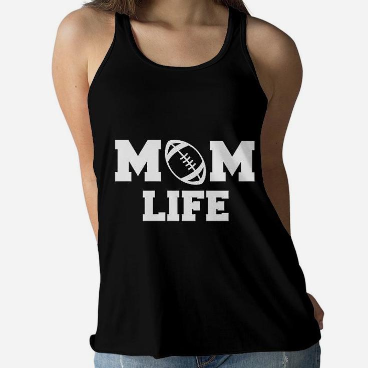 Football Mom Life Varsity Ladies Flowy Tank