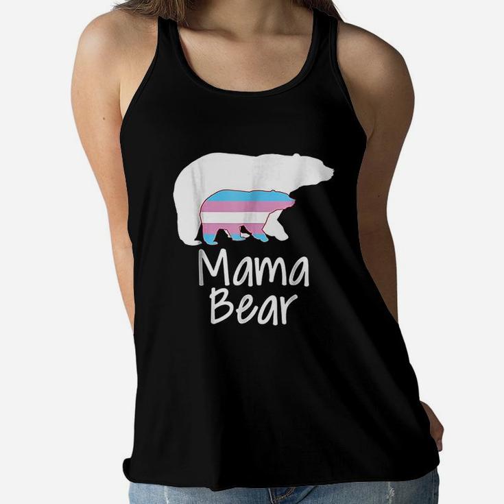 Lgbt Mom Mama Bear Mothers Transgender Pride Ladies Flowy Tank