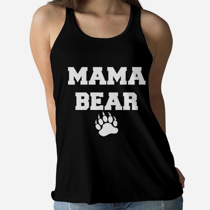 Mama Bear Cute Mom Mommy Ladies Flowy Tank
