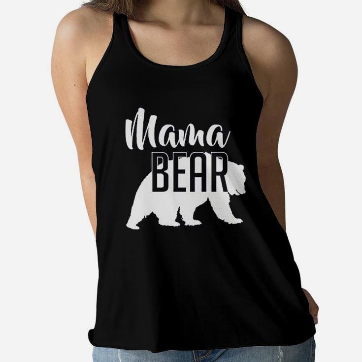 Mama Bear Mom Women Soft Ladies Flowy Tank