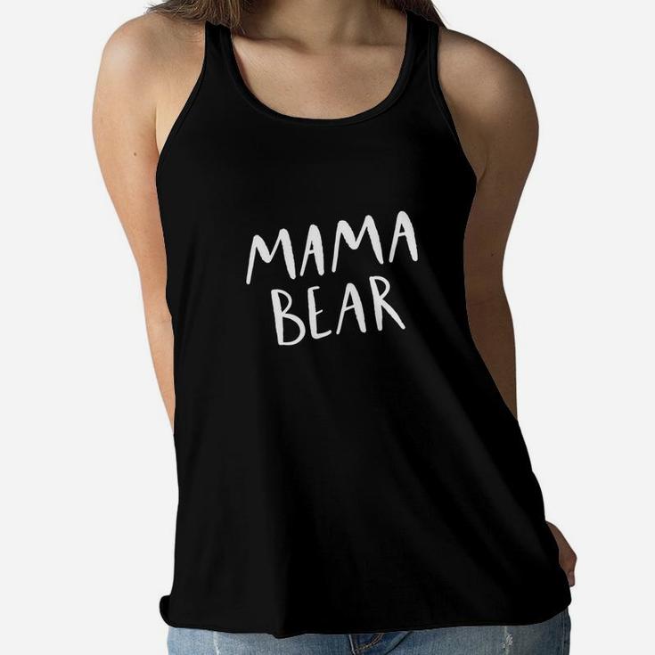 Mama Bear Womens Mom Mother Gift Funny New Ladies Flowy Tank