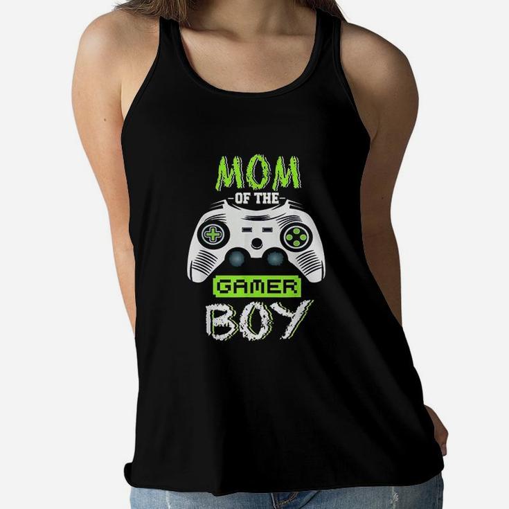 Mom Of The Gamer Boy Matching Video Gamer Ladies Flowy Tank