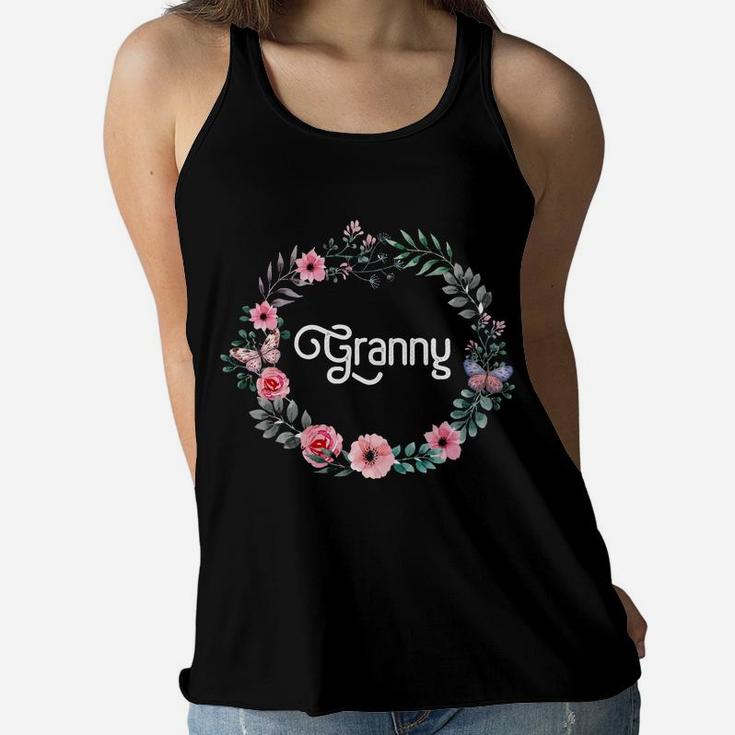 Mothers Day Gift For Grandma Men Women Floral Granny Ladies Flowy Tank