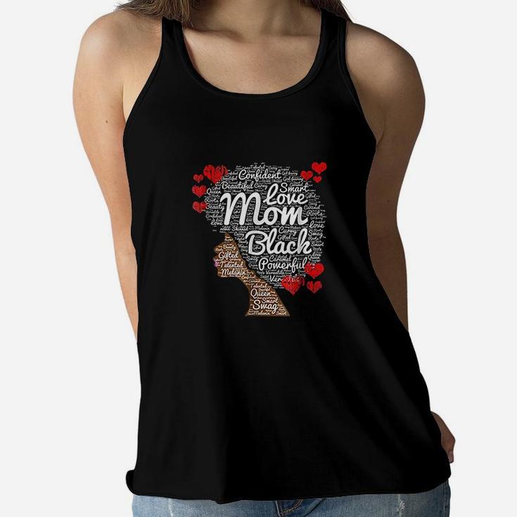 Natural Hair Strong Black Mother Ladies Flowy Tank