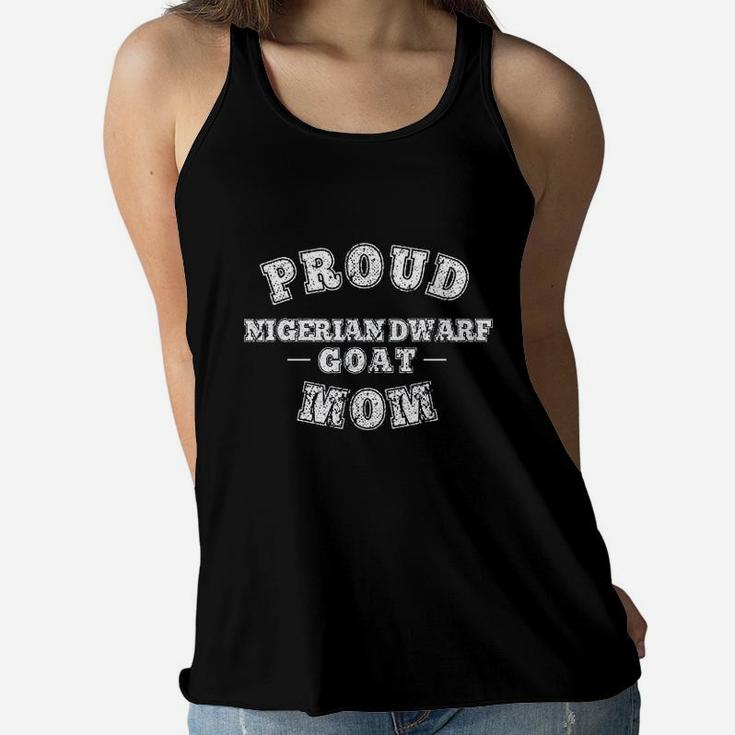 Proud Nigerian Goat Mom Mothers Day Ladies Flowy Tank