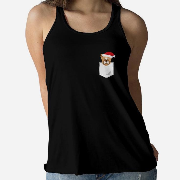 Womens Funny Women The Pugmother Pug Mom Ladies Flowy Tank