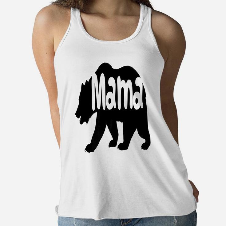 Mama Bear Perfect For Mom Ladies Flowy Tank