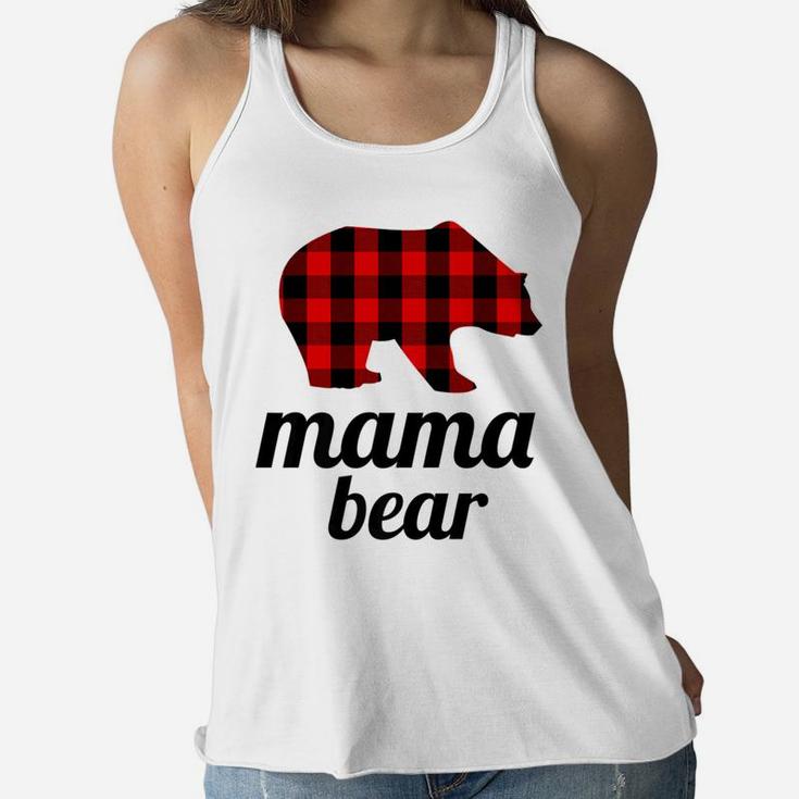 Mama Bear Samantha birthday Ladies Flowy Tank