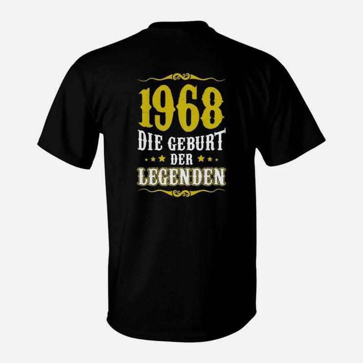 1968 Geburtsjahr Legenden Deutsche Deutschland T-Shirt