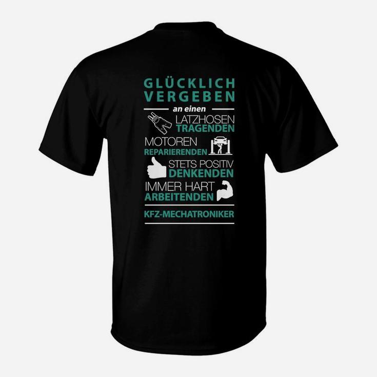 Glüchich Vergeben Ein Kfz Mechatroniker T-Shirt