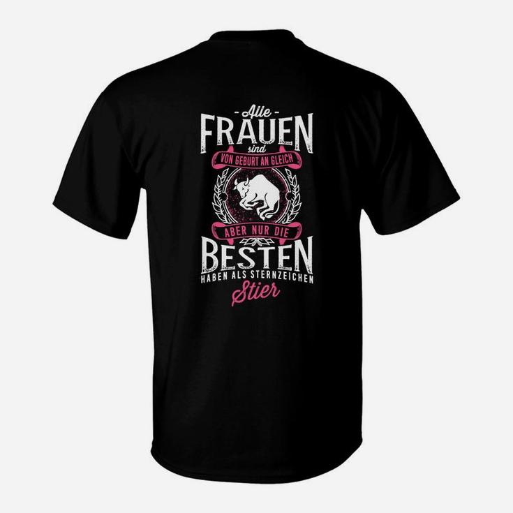 Herren T-Shirt Schwarz mit Spruch, Geburtstagsmonat Damen Lustig