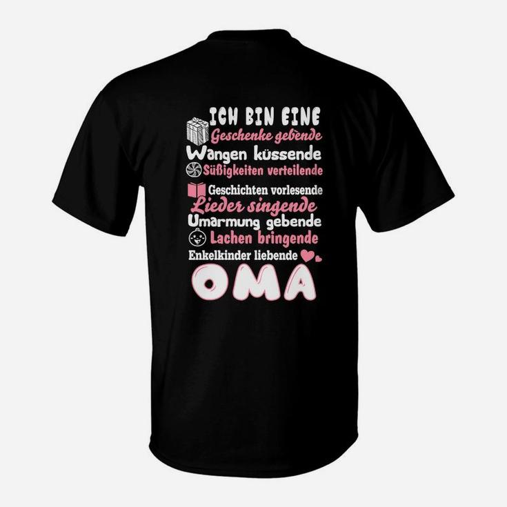 Ich Bin Eine Oma T-Shirt: Wangenküssende, Geschichtenlesende Liebe