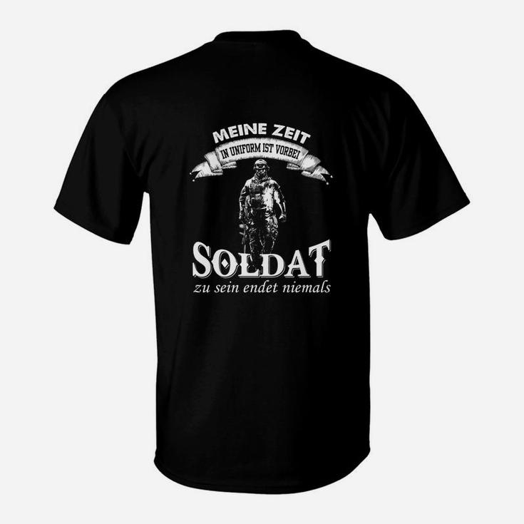 Infanterie Veteran T-Shirt Meine Zeit bei der Infanterie Soldaten Motiv