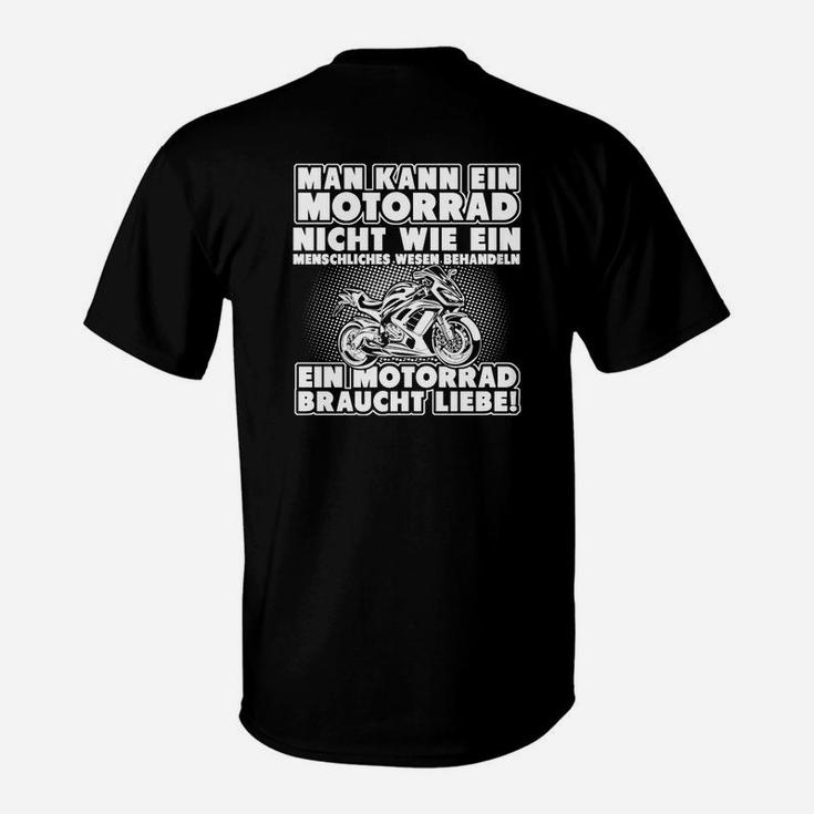 Mann Kann Ein Motorrad Nicht Wie T-Shirt