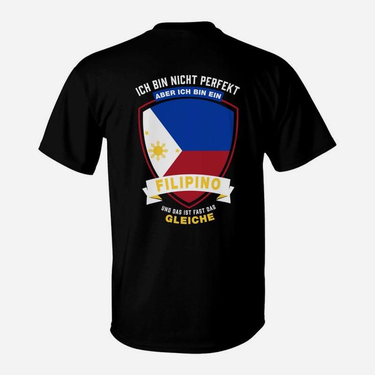 Patriotisches Filipino Stolz T-Shirt – Stolzer Filipino Nicht Perfekt