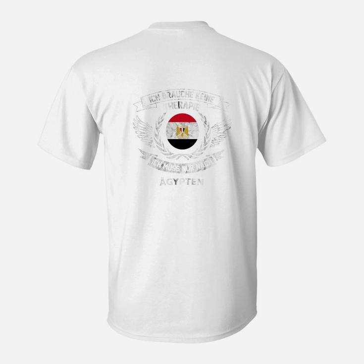 Exklusive Ägypten Therapie Retro T-Shirt