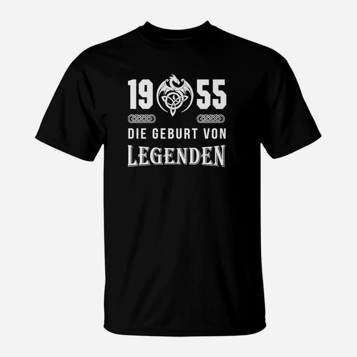 1955 Die Geburt von Legenden T-Shirt, Retro Geburtsjahr Tee