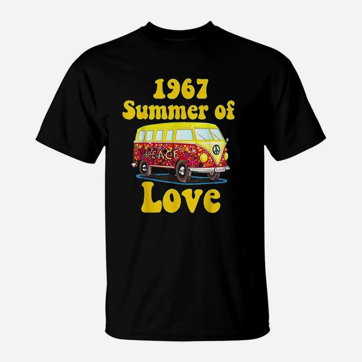 1967 Summer Of Love Retro Vintage Sixties Hippie T-Shirt