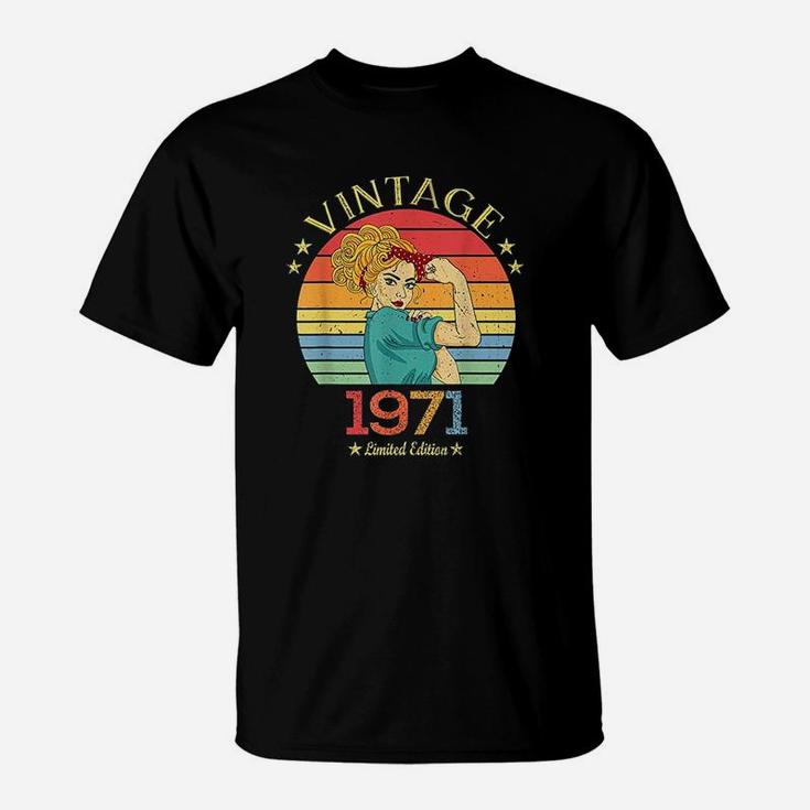 1971 Gift Vintage 1971 Gifts Born In 1971 T-Shirt