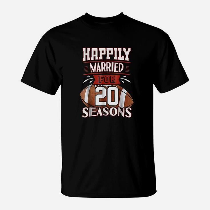 20 Years Marriage 20th Anniversary Gift Idea T-Shirt