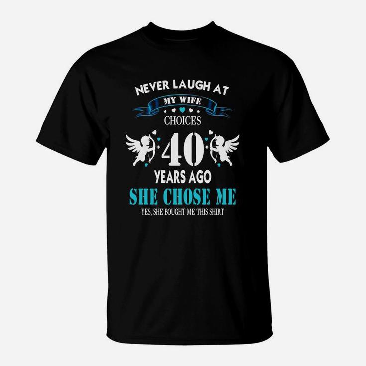 Funny 40th Wedding Anniversary T-Shirt - Gifts For Couples Funny 40th Wedding Anniversary T-Shirt - Gifts For Couples