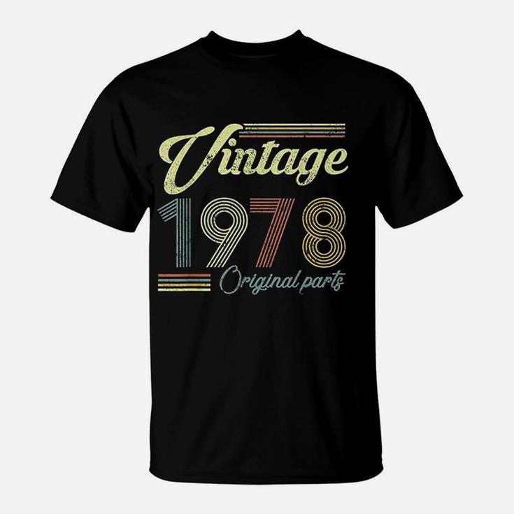 42 Years Old Made In 1978 Vintage 42nd Birthday T-Shirt