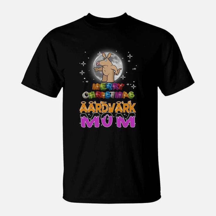 Aardvark Mom Aardvark Ugly Christmas  T-Shirt