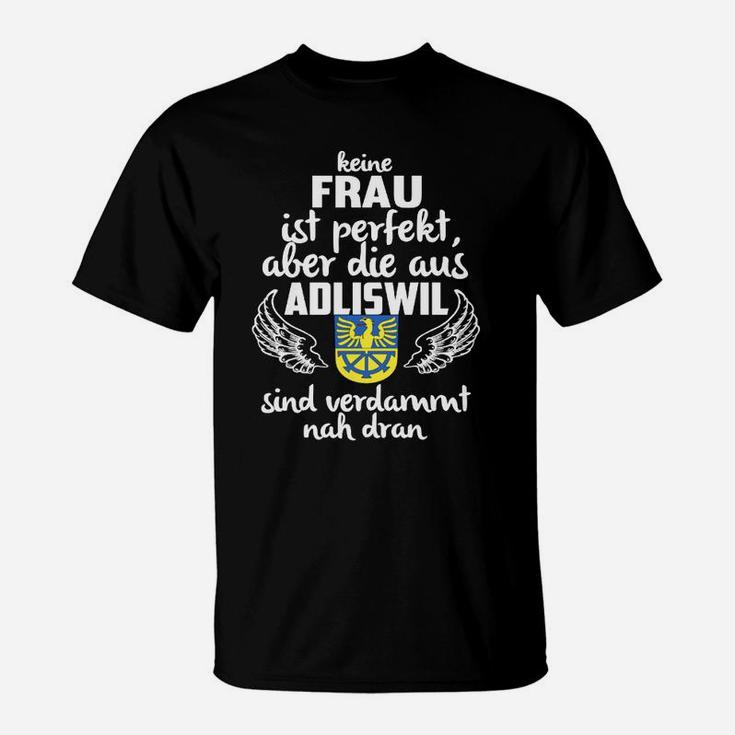 Adliswil Fast Perfekt Damen T-Shirt, Thematisches Design