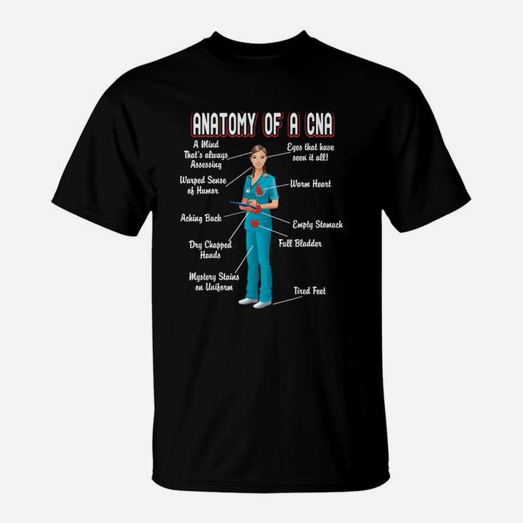 Anatomy Of A Cna - Cna Shirt T-Shirt
