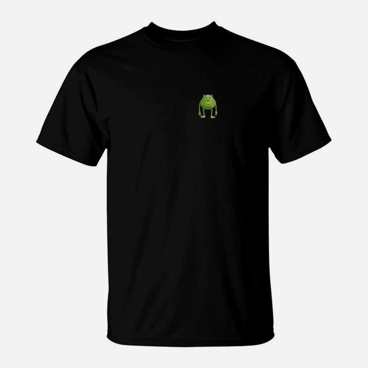 Android Logo Schwarzes Herren T-Shirt, Geek Mode Tee