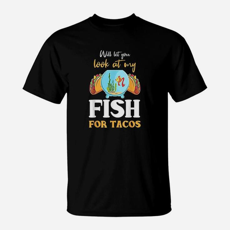 Aquarium Fish Lover Shirt Funny Taco Quote Aquarist T-Shirt