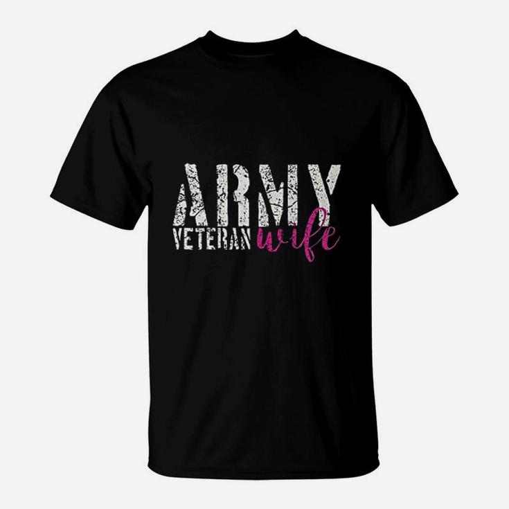 Army Veteran Wife T-Shirt