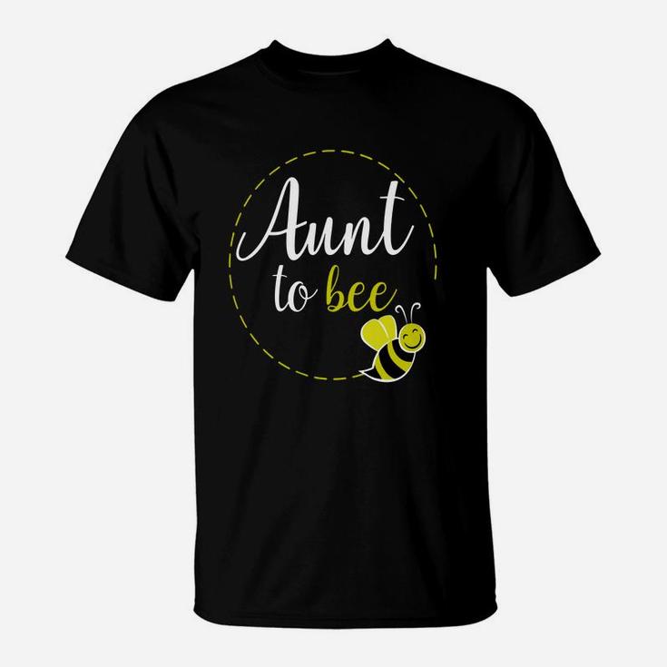Aunt To Bee Shirt New Aunt To Be Funny Cute Gift T-Shirt