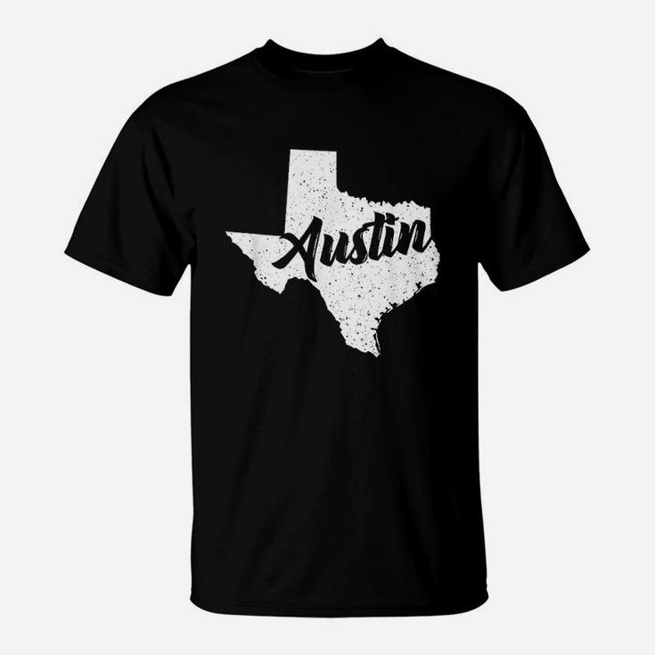 Austin Texas Gift Native Vintage Retro State T-Shirt
