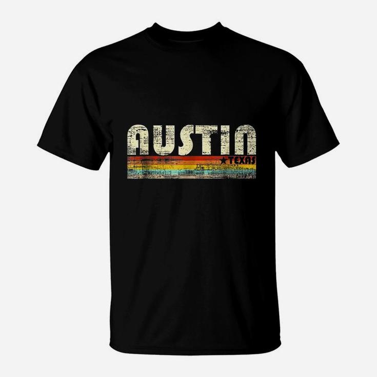 Austin Texas Vintage Retro Austin T-Shirt