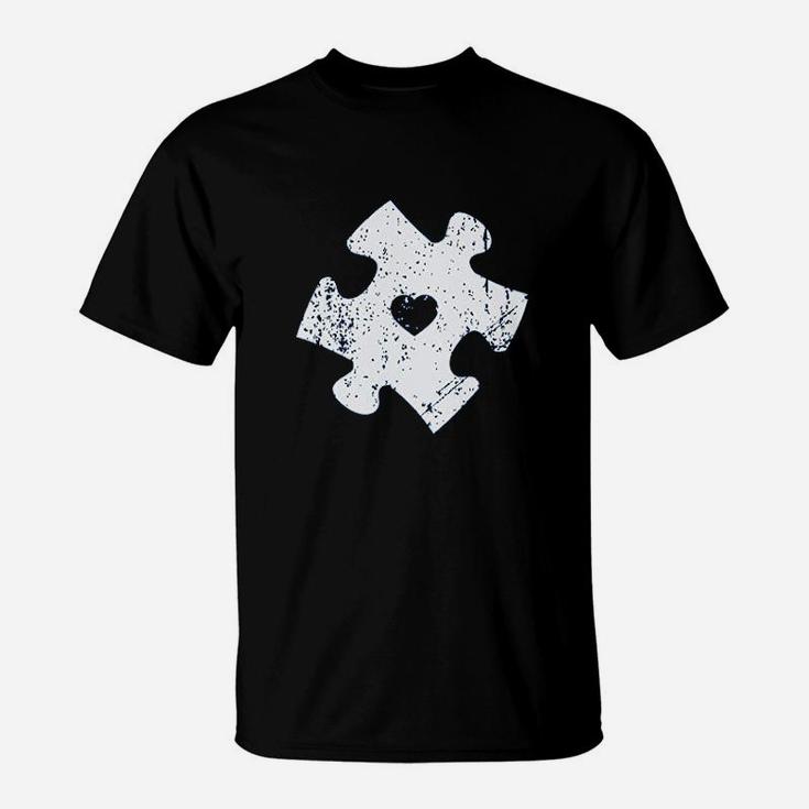 Autism Puzzle For Women Autism Awareness Gifts For Her T-Shirt