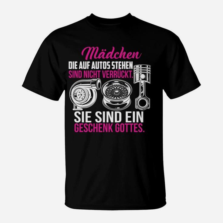 Auto-Enthusiasten Damen T-Shirt, Spruch für Autofans