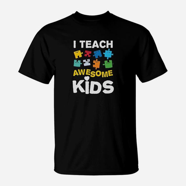 Autism Awareness Puzzle Graphic T-Shirt