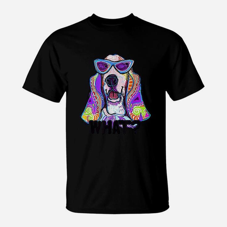 Basset Hound Design For Women With Basset Hounds Gift Dog T-Shirt