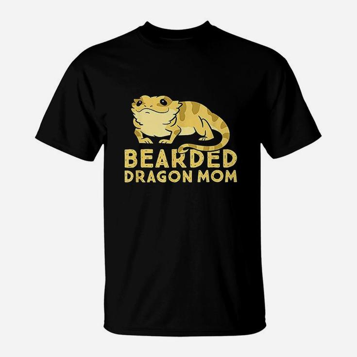 Bearded Dragon Mom Lizard Cute Bearded Dragon T-Shirt