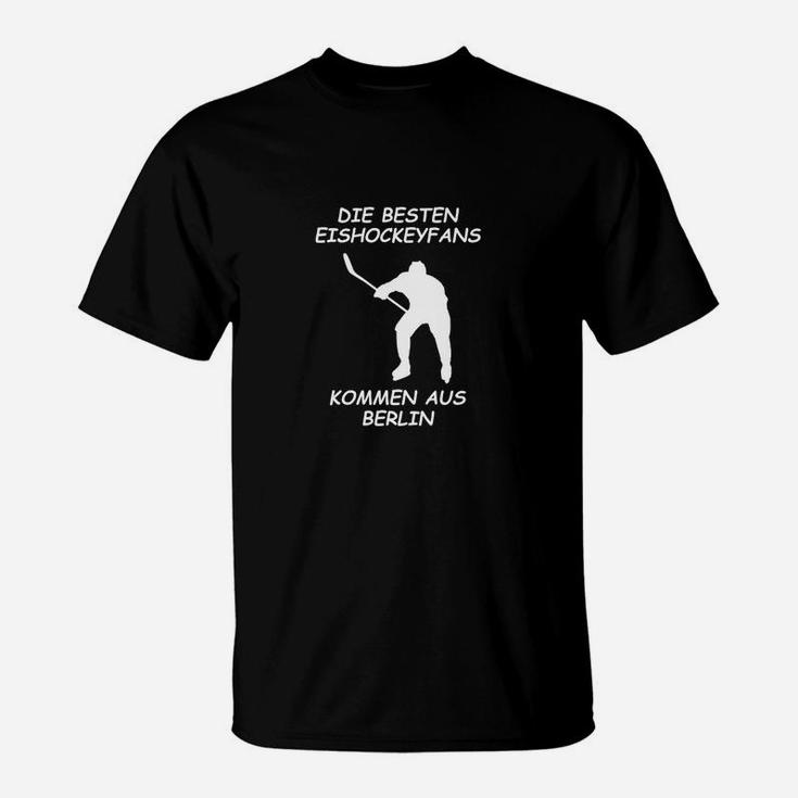 Berlin Eishockey-Fan T-Shirt, Fangeschmiedetes Design Unikat