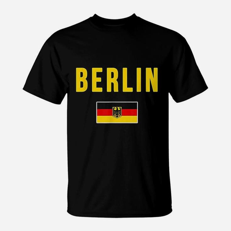 Berlin Germany German Flag Tourist Souvenir T-Shirt