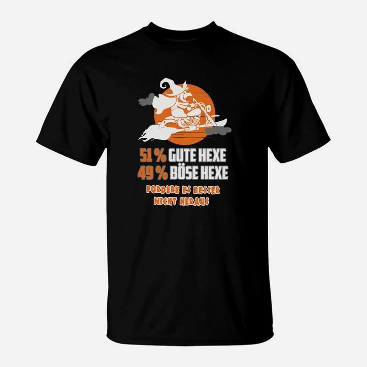 Beschränkung Gute Böse Hexe Motorrad T-Shirt